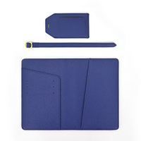 Portefeuille de voyage en cuir PU avec logo personnalisé, organiseur de cartes, coffret cadeau d'affaires, vente en gros, étui de luxe