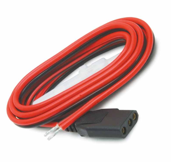 20DWG 2A 3A Power Cord 20 GA W/ 3 Pin Plug Power Cable for CB Radios