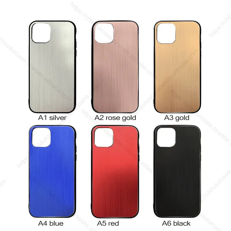 Heißer Verkauf Individuelles LOGO Eloxiertem Aluminium Metall Bumper Handy Taschen Für iPhone Xr 11 Pro Max Laser Gravur Muster