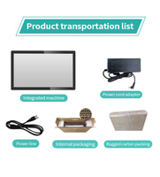 Écrans tactiles capacitifs industriels 18,5 21,5 23,8 et 32 pouces Panneau frontal IP65 Installation VESA Garantie 1 an