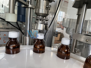 Industria de maquinaria de alta velocidad Botella pequeña Líquido oral Jarabe Vial Máquina de llenado Líquido 10-100ml - Product Image 6