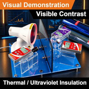 Kit d'affichage des performances des films teintés pour voitures Linshang FS3150 pour les tests de rejet de chaleur solaire et de transmission des UV - Product Image 3