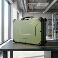 Ordinateur portable robuste étanche IP65 15,6 pouces Double batterie 4G 5G GPS pour inspection sur le terrain et patrouille en extérieur