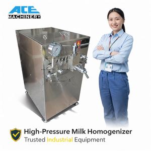 Homogeneizador de Alta Presión Ace 6Tph, Homogeneizador de Leche 6000Lph, Homogeneizador de Bebidas - Product Image 5