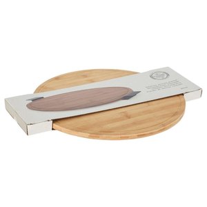 Bamboo <b>Rotating</b> Base Tray (39.5cm) EXCELLENT HOUSEWARE Natural 170490990 - Product Image 2