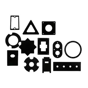custom fluororubber <b>silicone</b> rubber <b>sheet</b> nitrile sealing ring EPDM flat washer shockproof gasket square special shape - Product Image 2
