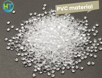 Granulés de PVC rigide transparents pour petites bouteilles alimentaires en plastique et pots à épices, granulés UPVC non toxiques