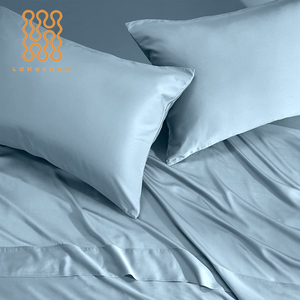 Bộ Ga Trải Giường 100% Viscose Từ Tre 4 Chiếc Ga Trải Giường Thoáng Khí Làm Mát Cho Giường Cỡ Lớn Có Túi Sâu - Product Image 5