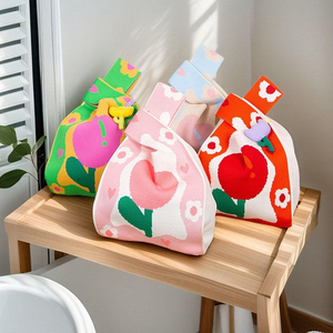 Borsa Tote in tela di puro cotone stampata con Logo personalizzato con manico in tessuto Non tessuto riutilizzabile di medie dimensioni per regali per studenti e insegnanti - Product Image 2