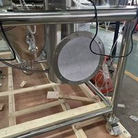 Machine de fabrication de poudre de protéines, de crème non laitière et de granulés d'huile de chanvre CBD par séchage par pulvérisation sous pression ou centrifugation commerciale