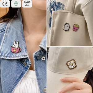 Broches personnalisées en métal, épingles en émail, badges, broches de revers, broches rigides Anime en gros, fabricant d'épingles en émail - Product Image 3