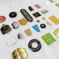 Logo de marque gravé personnalisé autocollant de logo 3D marque privée marque corrosion placage parfum pour femmes ensemble original autocollant