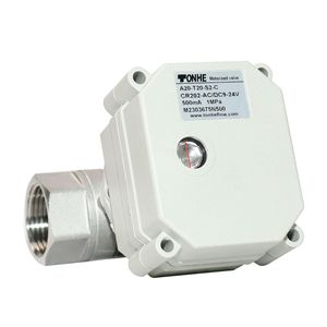 Vanne à boisseau sphérique électrique DN20 en acier inoxydable à passage direct pour le contrôle de l'eau - Product Image 5