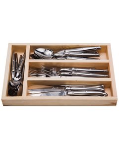 Ensemble de sculpture <span class=keywords><strong>Laguiole</strong></span> en acier inoxydable de haute qualité couteau et <span class=keywords><strong>fourchette</strong></span> Chef maison couverts français pour anniversaire de mariage - Product Image 6