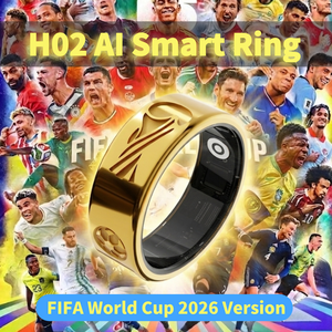 Nuevo Diseño de Anillo Inteligente con IA Personalizado para la Copa <span class=keywords><strong>Mundial</strong></span> 2026, Combinando Funciones Deportivas y de Salud, Selfie con Identidad Exclusiva para Fanáticos - Product Image 1