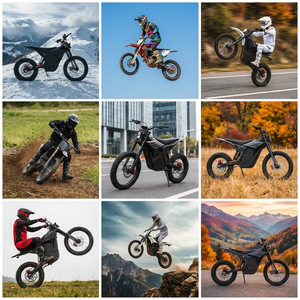 Motocicleta Eléctrica Todoterreno para Adultos, 72V 2000W, Motor con Caja de Cambios QS, 65km/h, Cadena, 130kg, Envío desde EE. UU. en 5-7 Días - Product Image 4