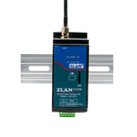 4G Iot Gateway Industrial ZLAN8308M Puerto serie Módem Gsm Serie a módulo Ethernet a Rs485