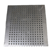 Maille métallique perforée en acier inoxydable de haute précision, taille de trou personnalisée, résistante à la corrosion, pour la filtration de la construction industrielle