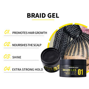 OEM huile de soin des cheveux style brillance confiture gel produits dentelle teinte vloumizing mousse cire bâton cheveux argile tressage gel pour hommes femmes - Product Image 2