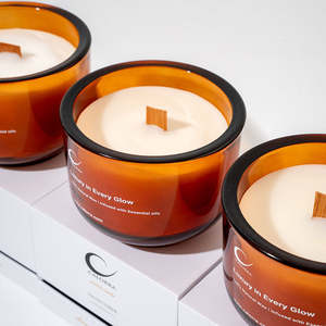 AIKUN Slow Burn Eco Friendly Non Toxic Soy Wax Fragrance <b>Candle</b> for Spa Hotel Relaxing Mood Therapy Aromatherapy <b>Candle</b> - Product Image 2