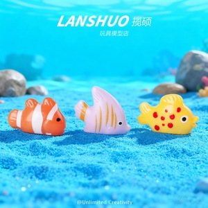 Lanshuo Resin Ocean Animal Figures Mini DIY Jewelry Craft Kit Art Collectible <b>Decor</b> - Product Image 4
