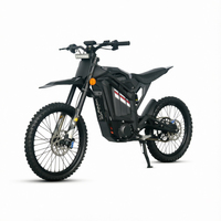 Moto électrique tout-terrain 8000W de puissance maximale, 72V 36Ah SS6.0, vitesse élevée 53 mph, moto enduro tout-terrain pour adultes, frein à disque hydraulique