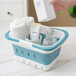 <span class=keywords><strong>Panier</strong></span> à linge pliable mural avec poignée pour salle de bain, idéal pour le rangement des vêtements sales – Vente en gros, produit phare - Product Image 1