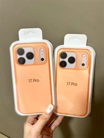 Penjualan Panas Casing Ponsel Minimalis Ultra Tipis Frosted TPU untuk iPhone 17 16 15 14 Pro Max Transparan Lembut Tahan Guncangan Penutup Belakang.