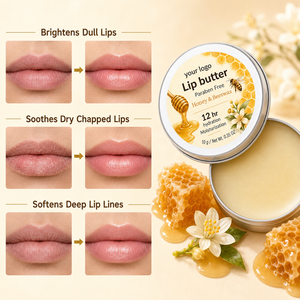 Premium Moisturizing Lip Care Buttery Texture Dry Lips Comfort Smooth Plumping For Sensitive Skin Natural Honey Lip Butter - Product Image 2