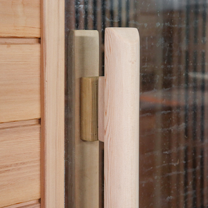 Nouveau design 2026 : Sauna infrarouge lointain <span class=keywords><strong>2</strong></span> personnes, <span class=keywords><strong>spa</strong></span> en bois de cèdre rouge naturel avec contrôle intelligent pour la maison et l'hôtel - Product Image 4