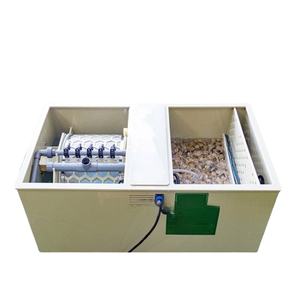 Composant essentiel pour équipement aquacole : Système de filtration et de circulation d'eau pour bassin, Pompe de filtration et de purification de poissons en PP pour cour, avec moteur - Product Image 1