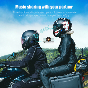 Auriculares para Motocicleta, Intercomunicador para 6 Motociclistas, Compartir Música, Cancelación de Ruido, Radio FM, Aptos para Motocicleta - Product Image 2