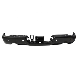 Noir Pare-chocs Arrière Pour 2009-2018 Dodge Ram 1500 Avec Trou (Fit:2009 RAM 1500) - Product Image 1