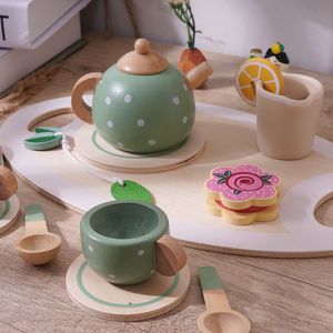 Service à thé en bois Fire Rat, style nordique, jouet de cuisine pour enfants de moins de 14 ans - Product Image 3