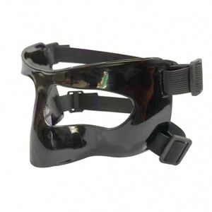 Sports Nose Helmet Basketball Mask Nose Guard Face <b>Shield</b> <b>Protective</b> Mask Adjustable Elastic Strap Lightweight Stainless Steel - Product Image 3