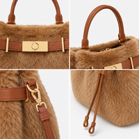 Sac à main de luxe en cuir véritable personnalisé d'usine en de veau pour femmes poignée supérieure sacs à main de mode vintage