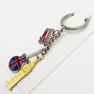 Llavero Creativo de Aleación de Recuerdo de Londres Artesanía de Metal Personalizada Famosa Torre de Isabel Llavero 3D Decoración - Product Image 2