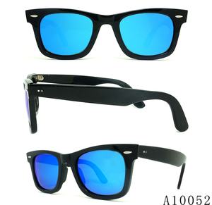 Ray banda gafas de sol de Metal de ajuste para hombre gafas de sol polarizadas <span class=keywords><strong>marca</strong></span> Original nuevo gafas de sol de acetato 2020 - Product Image 4