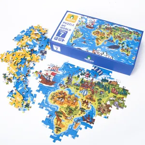 Puzzle stampato personalizzato 300 pezzi giochi da tavolo per bambini adulti gioco per famiglie