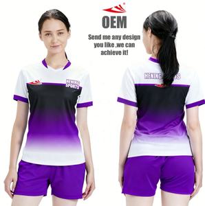 Jersey de mujer, uniforme de niña para voleibol, camisa morada para niña, Conjunto de camiseta personalizada para mujer, el mejor diseño 2025, ropa de voleibol - Product Image 2