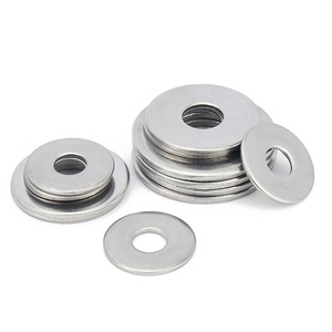 แหวนรองสกรูโลหะกลมสแตนเลส Dingxin 304  ปรับแต่งความหนาได้ - Product Image 1
