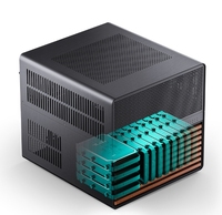 Nouveau stockage NAS jonsbo N5 et PC haute performance GPU prend en charge les cartes mères EATX 8 emplacements à échange à chaud et les cartes d'extension pleine hauteur