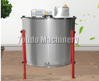 Günstiger Radialer 3 4 6 8 12 24 Rahmen Elektromotor Automatischer Honig-Wachs-Verarbeitungs-Separator Honigschleuder zum Verkauf