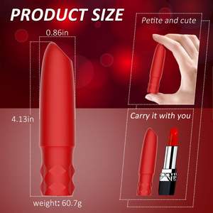 USB şarj edilebilir klitoral stimülatör vajinal g-spot mastürbasyon kadın seks oyuncak Mini güçlü kurşun vibratör kadınlar için zevk - Product Image 6