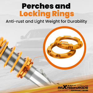 MaXpeedingrods Coilovers amortiguador para <span class=keywords><strong>BMW</strong></span> 3 <span class=keywords><strong>E36</strong></span> sedán de 4 puertas y 2 puertas <span class=keywords><strong>Coupe</strong></span> 1990-1999 318is <span class=keywords><strong>316i</strong></span> 320i 323i - Product Image 5