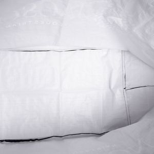 블랙 초대형 용량 배 패턴 휴대용 패션 쇼핑 솔리드 <span class=keywords><strong>PP</strong></span> 직조 가방 긴 손잡이 포함 - Product Image 4