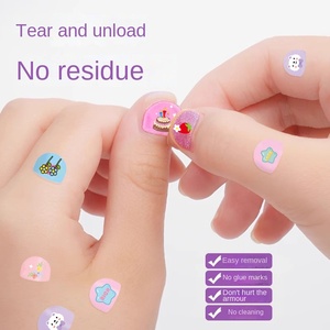 Zhengxiang 3D mignon dessin animé Pet Animal géant Panda INS ongles autocollants enfants bricolage transfrontalier Source costume - Product Image 1