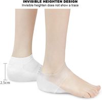 Sol Sepatu Penambah Tinggi 4 Inci, Sol Pengangkat Sepatu 2 Inci, Kaus Kaki Penambah Tinggi, Peninggi Sol Sepatu