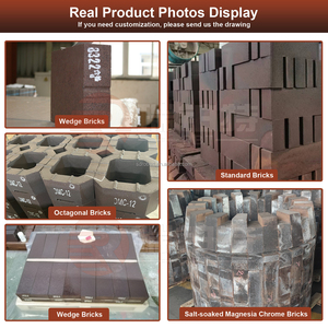 Độ tinh khiết cao <span class=keywords><strong>magnesia</strong></span> <span class=keywords><strong>chrome</strong></span> chịu Lửa Magiê crom gạch cho lò lót - Product Image 3