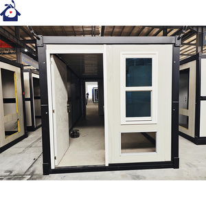 Conteneur Pliant Maison Cadre En Acier Résistant Aux Tremblements De Terre Atelier Résidentiel Utilisation Préfabriqué Conteneur D'expédition Bâtiment - Product Image 1